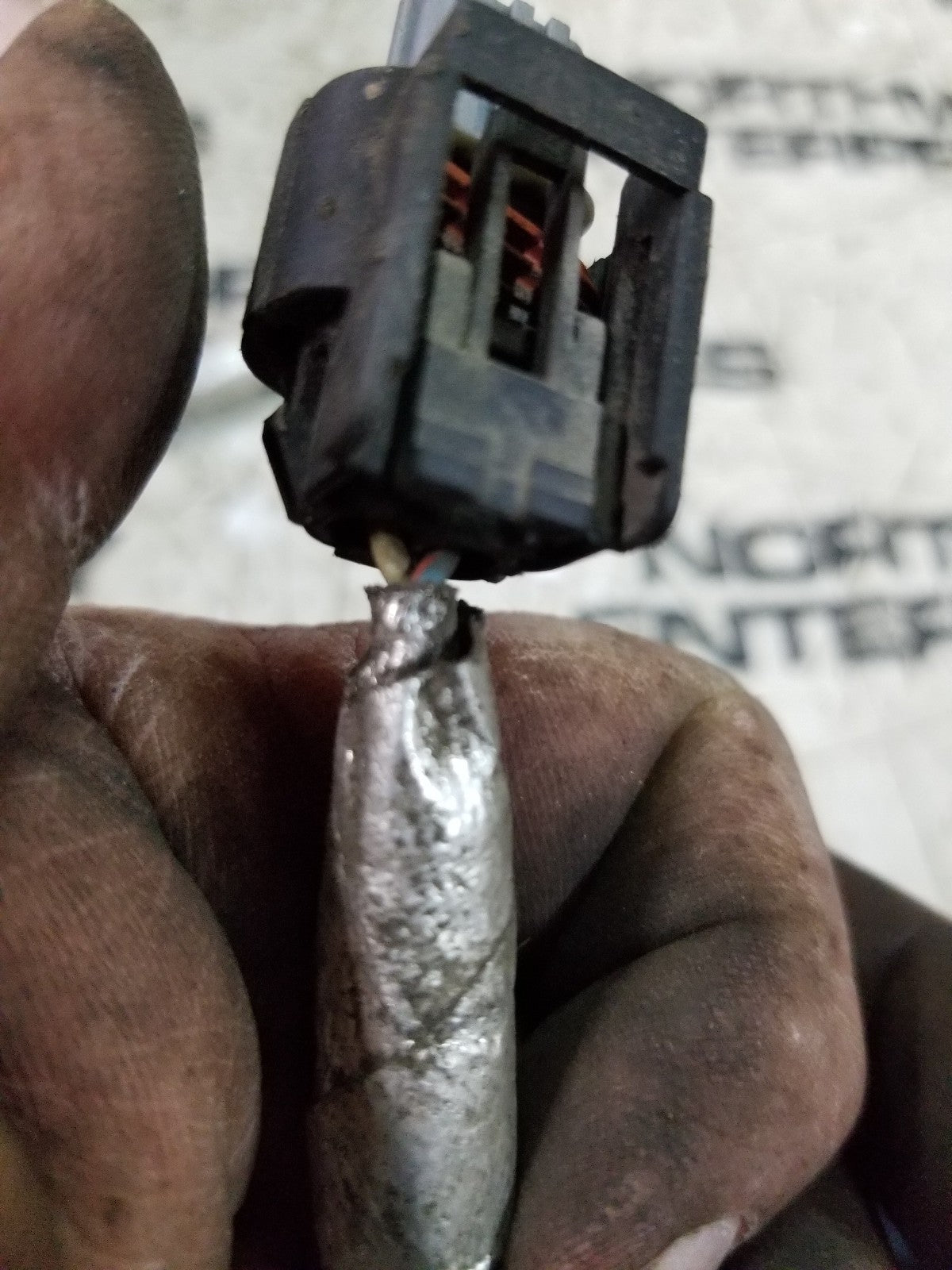 6.7L FORD POWERSTROKE ENGINE HARNESS PIGTAIL 2 SOCKET 2 WIRE