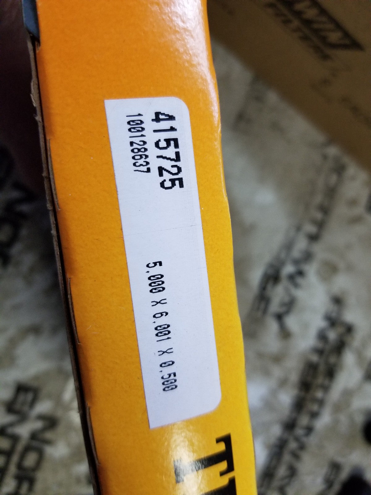 415725 TIMKEN SEAL 5.000x6.001x0.500