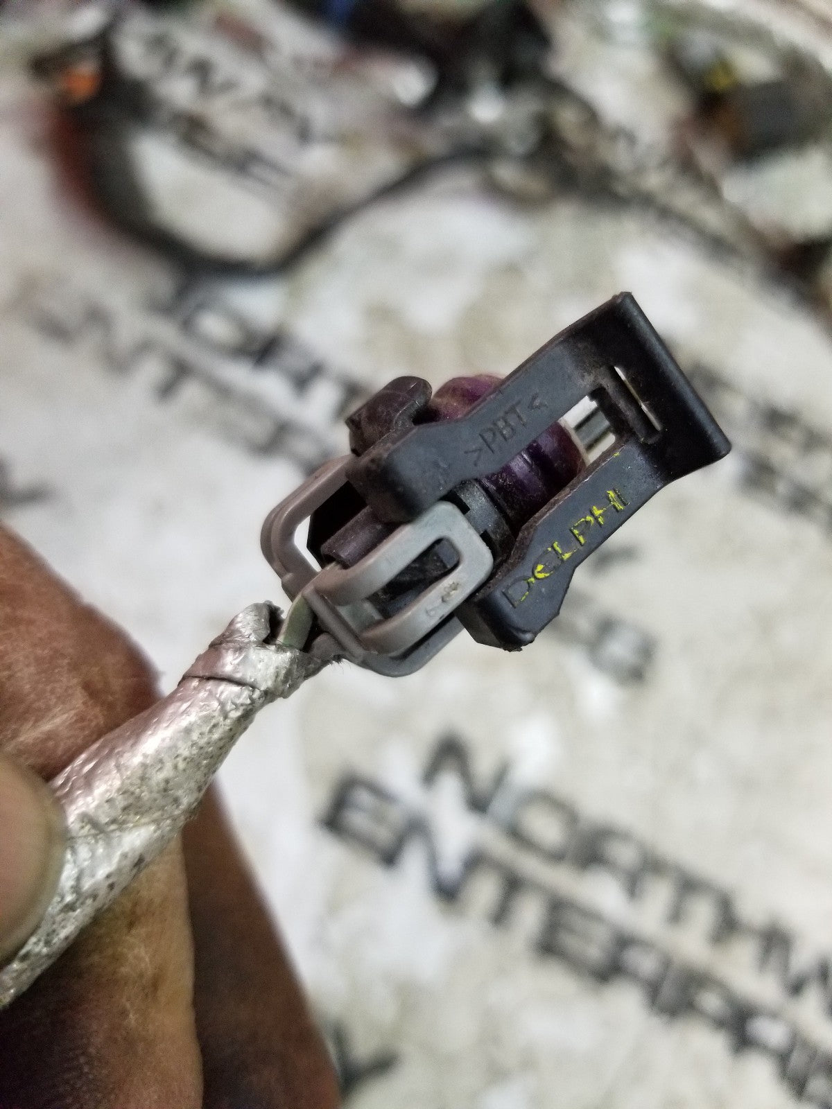 6.7L FORD POWERSTROKE ENGINE HARNESS PIGTAIL 2 SOCKET 2 WIRE