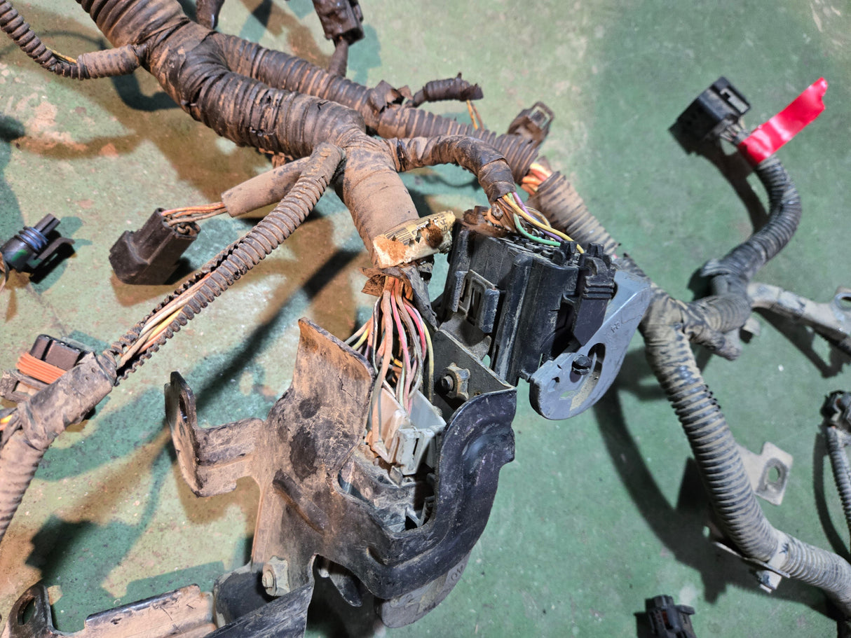 2005/06 LLY 6.6L DURAMAX ENGINE HARNESS NO VISIBLE PN. 2 DAMAGED PLUGS