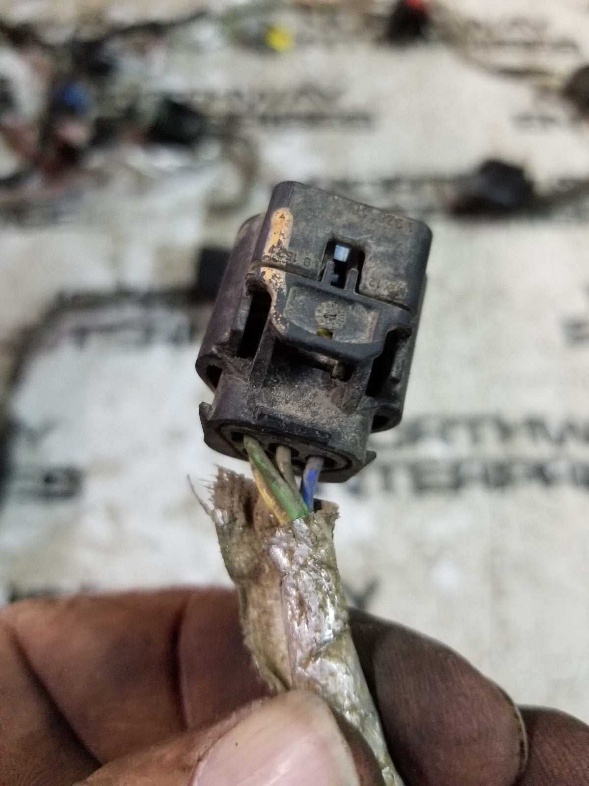 6.7L FORD POWERSTROKE ENGINE HARNESS PIGTAIL 5 SOCKET 5 WIRE