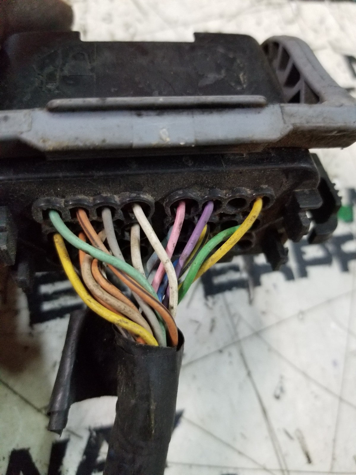 Duramax Engine Harness Pigtail Injector LLY connector engine side