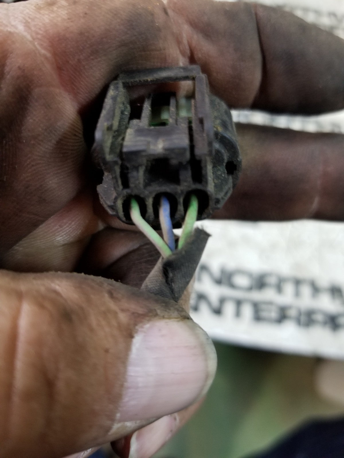 6.7L FORD POWERSTROKE ENGINE HARNESS PIGTAIL 3 SOCKET 3 WIRE