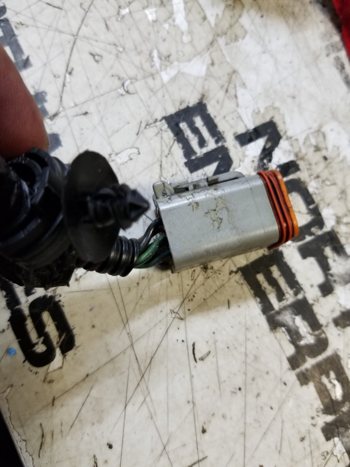 5.9L 1999-02 CUMMINS 24V VP44 ENGINE HARNESS PIGTAIL 6 SOCKET 6 WIRE