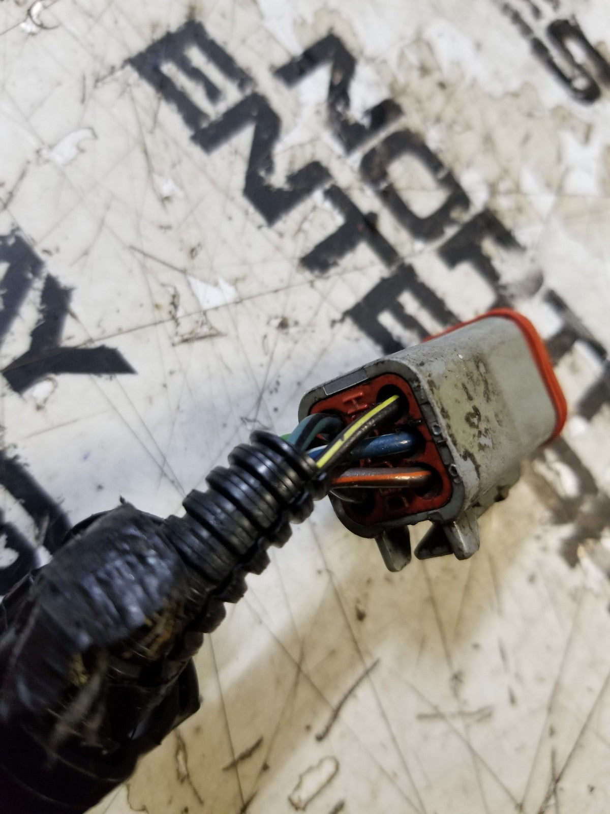 5.9L 1999-02 CUMMINS 24V VP44 ENGINE HARNESS PIGTAIL 6 SOCKET 6 WIRE