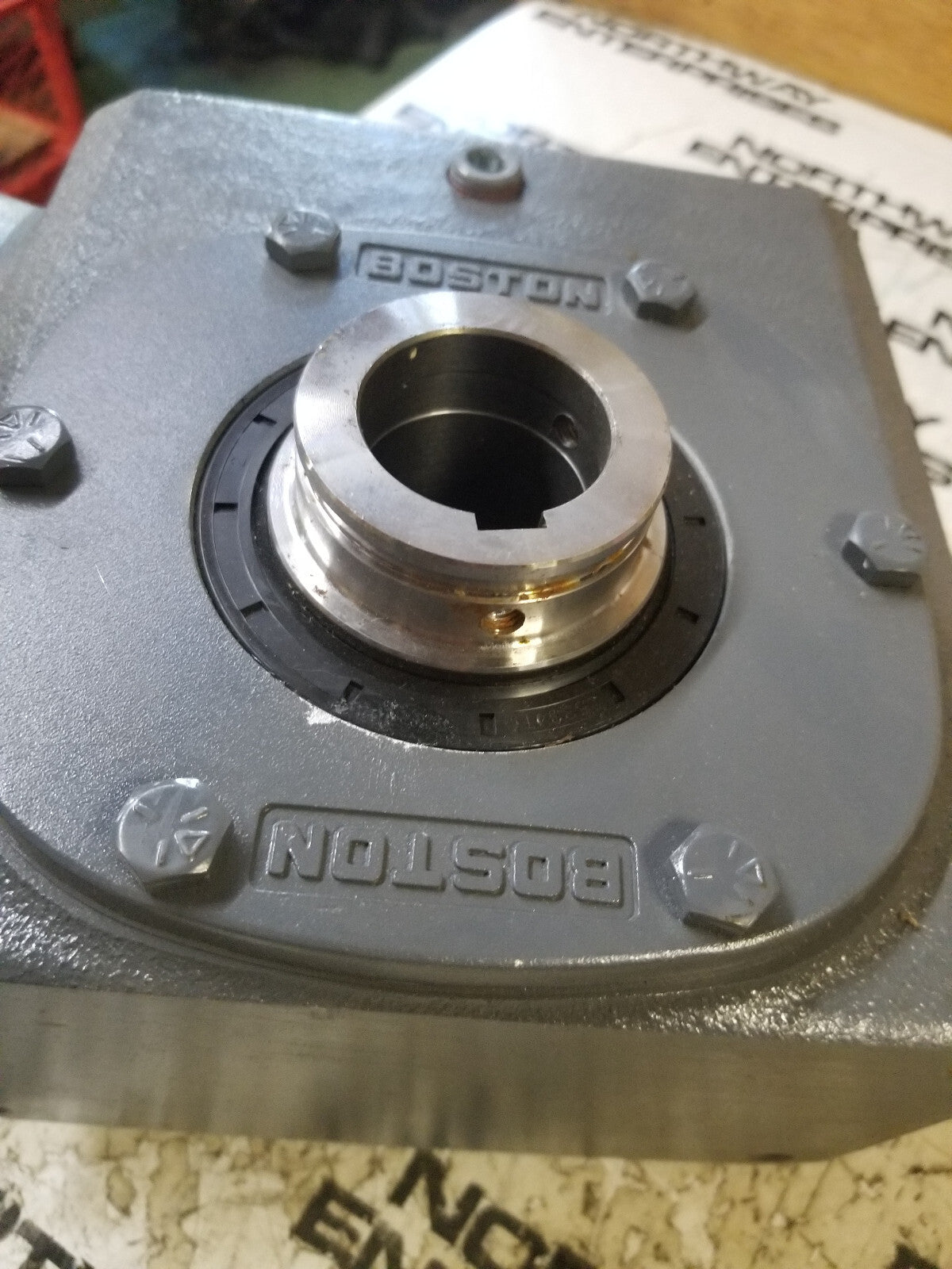 Boston Gear 30275780 H02068 SF726-40K-B5-G1 WORM SPEED REDUCER