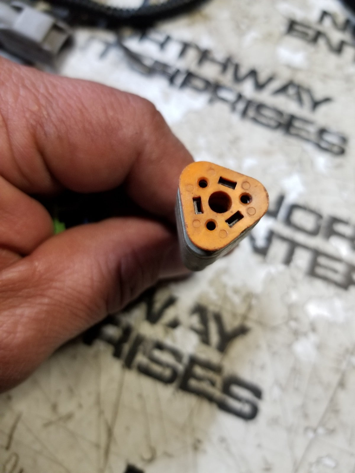 5.9L 1999-02 CUMMINS 24V VP44 ENGINE HARNESS PIGTAIL 3 SOCKET 3 WIRE