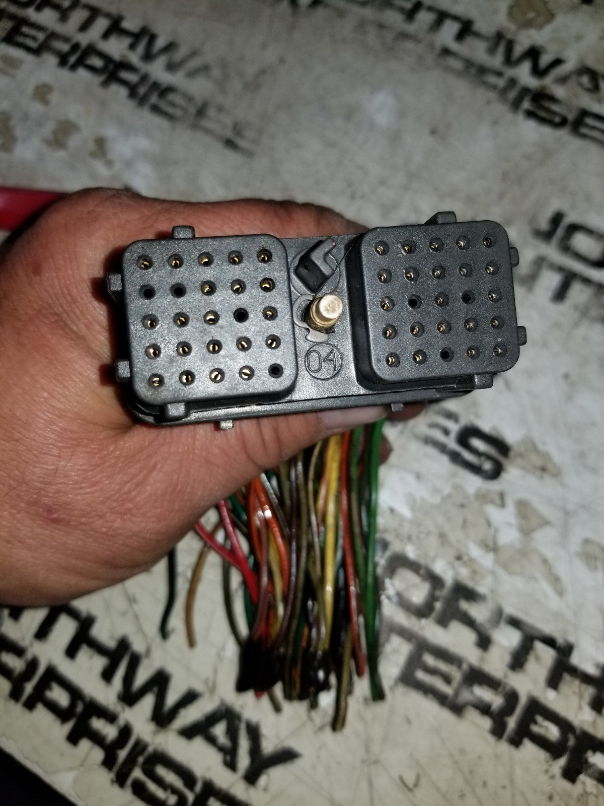 5.9L 1999-02 CUMMINS 24V VP44 ENGINE HARNESS PIGTAIL ECM PLUG