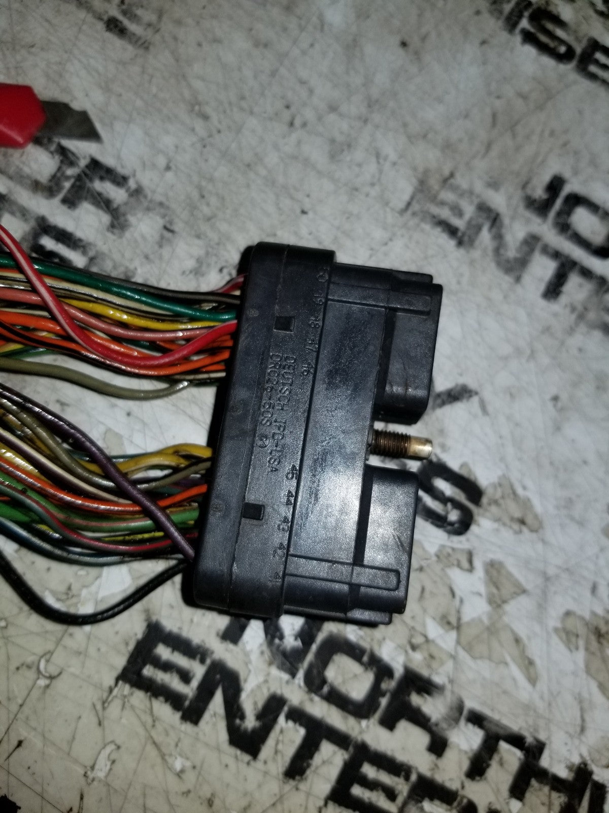 5.9L 1999-02 CUMMINS 24V VP44 ENGINE HARNESS PIGTAIL ECM PLUG