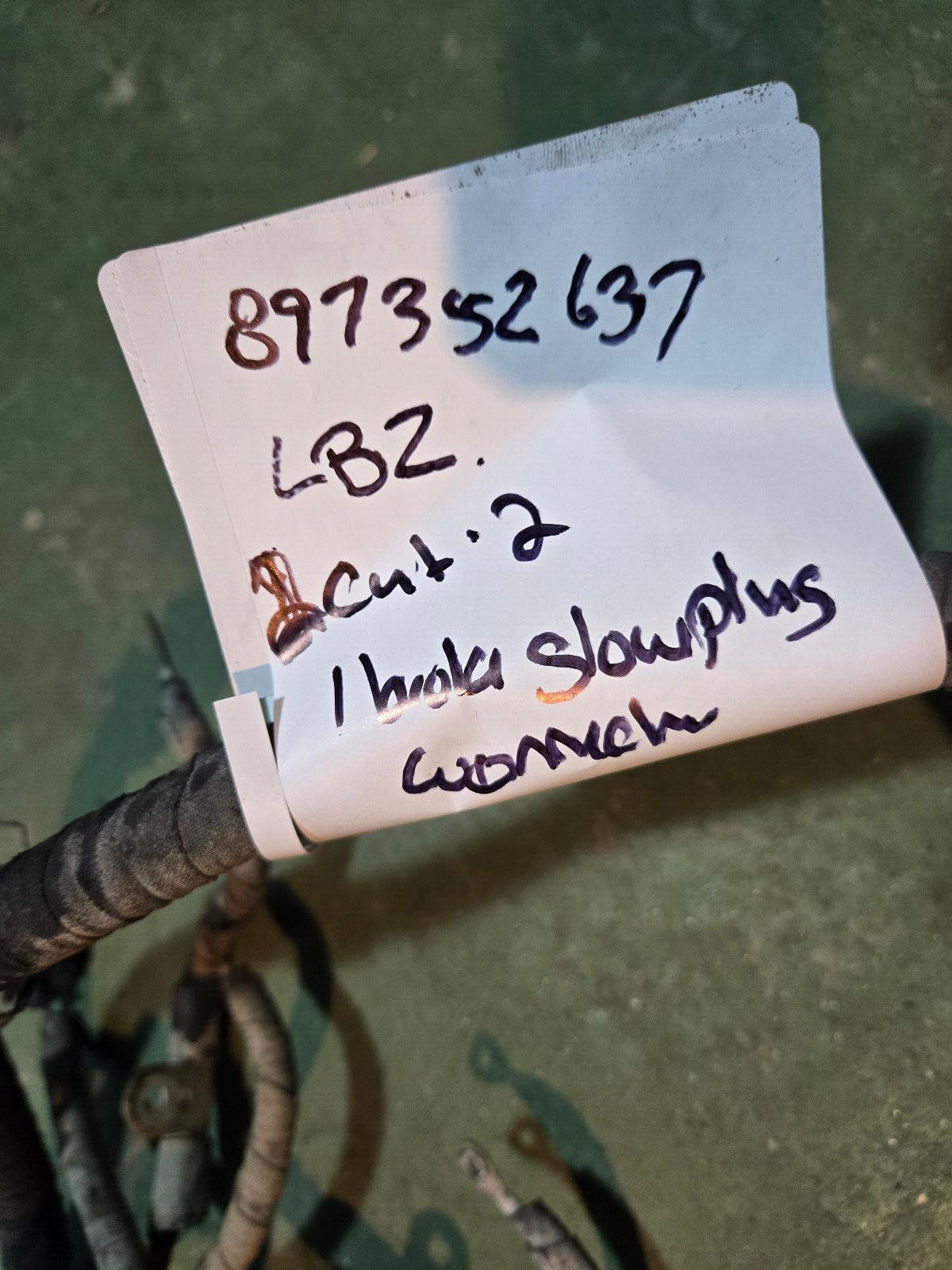 06-07 LBZ 6.6L Duramax Engine Harness 897352637