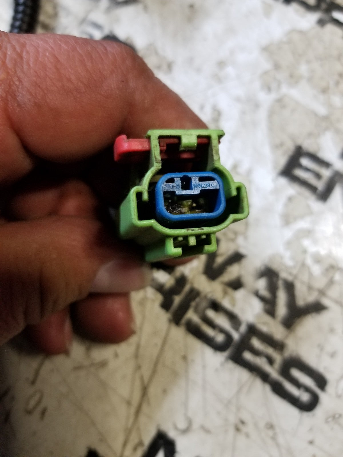 5.9L 1999-02 CUMMINS 24V VP44 ENGINE HARNESS PIGTAIL 2 SOCKET 1 WIRE