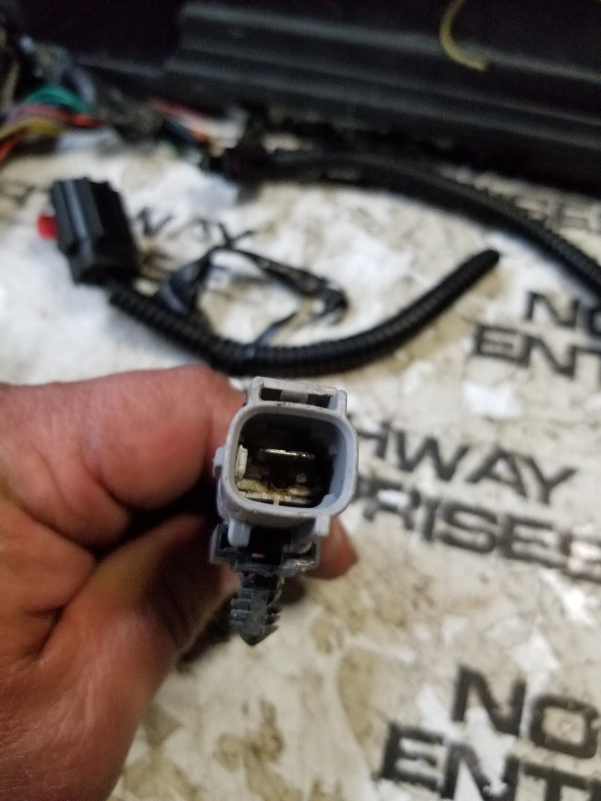 5.9L 1999-02 CUMMINS 24V VP44 ENGINE HARNESS PIGTAIL 1 SOCKET 1 WIRE