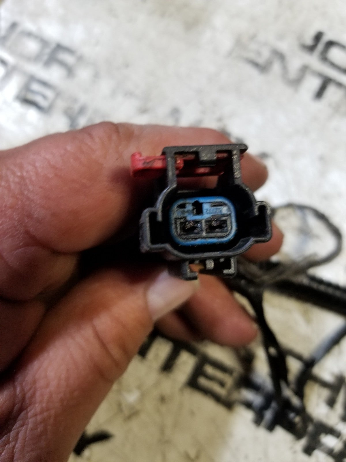 5.9L 1999-02 CUMMINS 24V VP44 ENGINE HARNESS PIGTAIL 2 SOCKET 2 WIRE