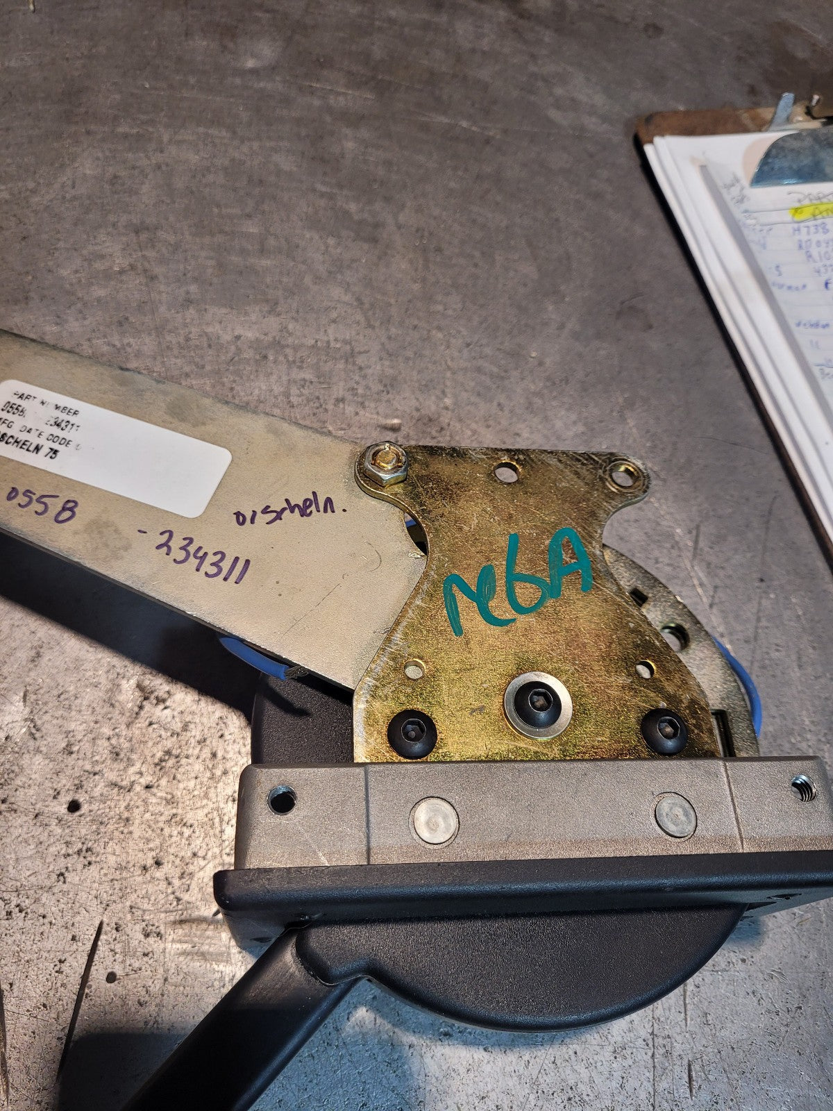 055801-254311 Orscheln FELSTED FAST SLOW THROTTLE SHIFTER