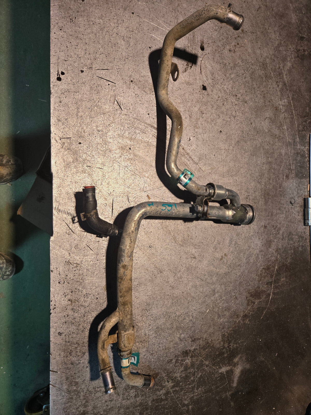 68211204AB 68211203AC 68211205AB 3.0L ECODIESEL COOLANT PIPE TUBE INLET