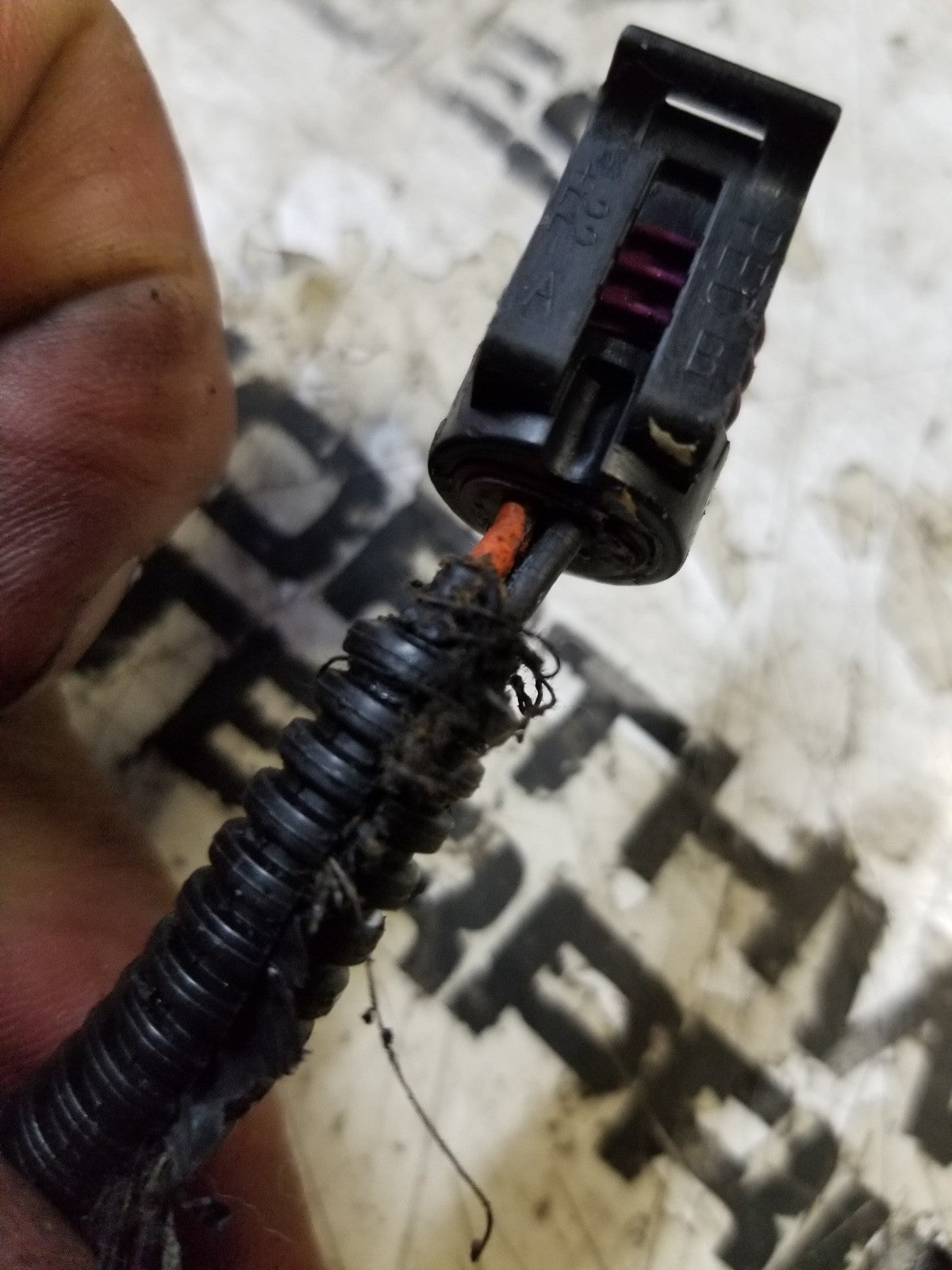 5.9L 1999-02 CUMMINS 24V VP44 ENGINE HARNESS PIGTAIL 3 SOCKET 3 WIRE