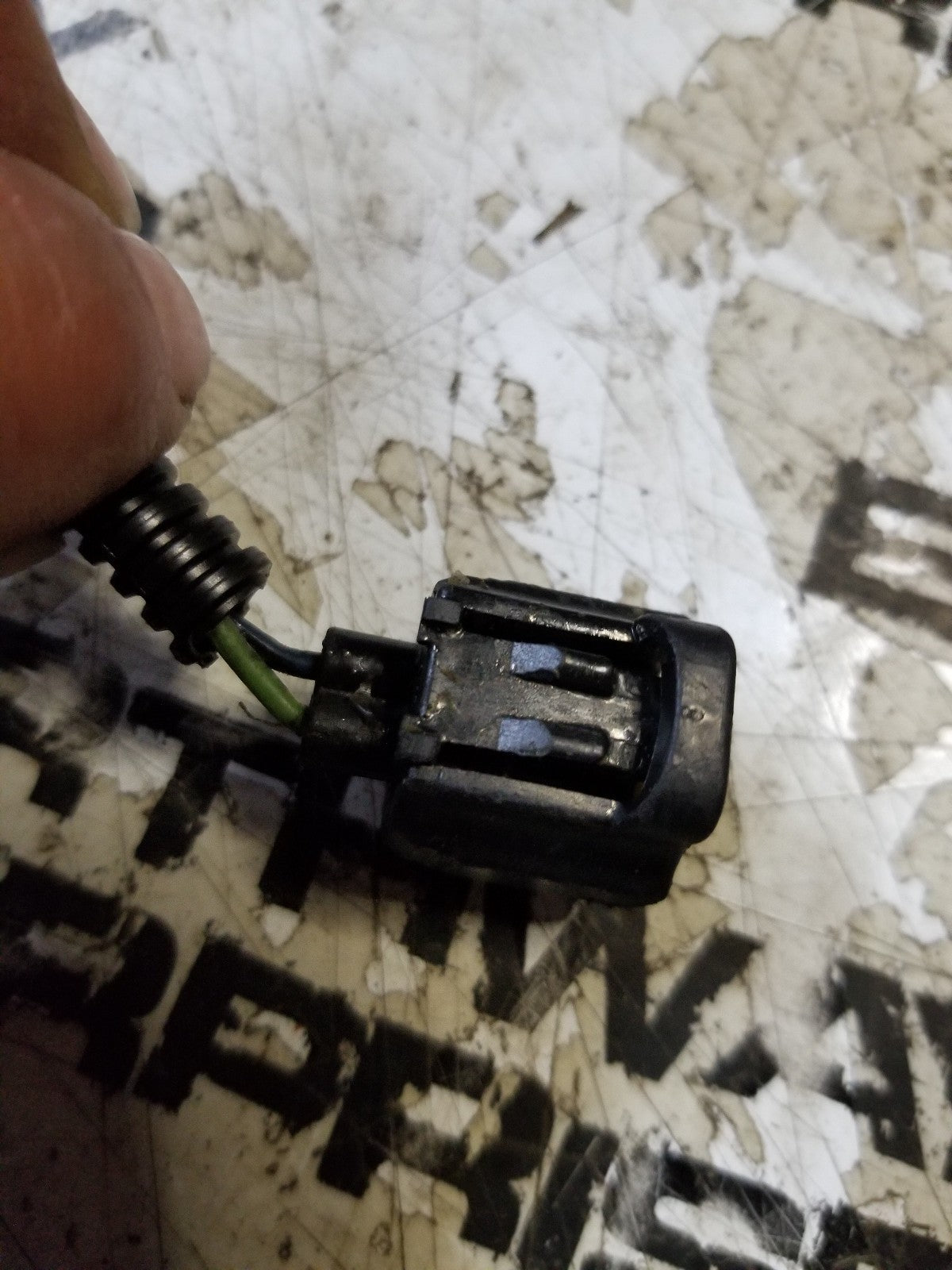 5.9L 1999-02 CUMMINS 24V VP44 ENGINE HARNESS PIGTAIL 2 SOCKET 2 WIRE