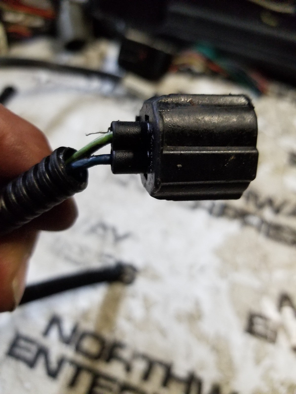 5.9L 1999-02 CUMMINS 24V VP44 ENGINE HARNESS PIGTAIL 2 SOCKET 2 WIRE