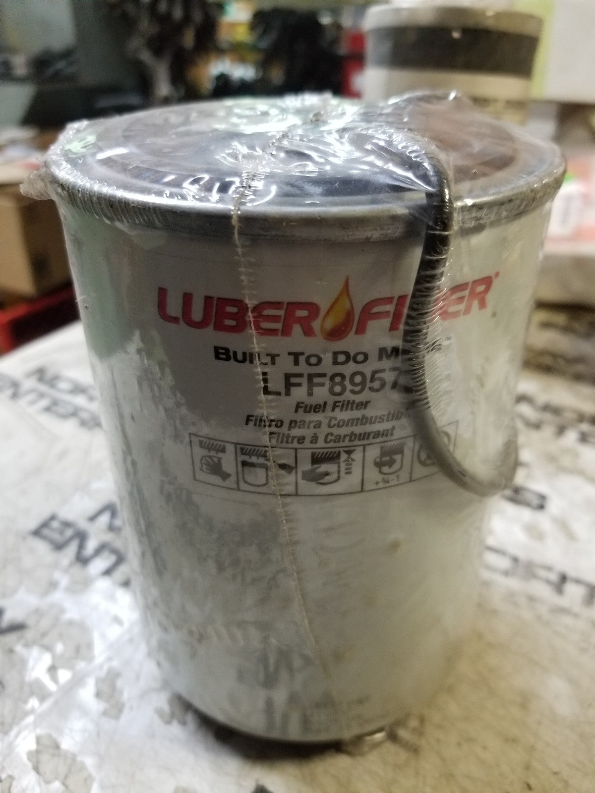 LFF8957 LUBERFINER FUEL FILTER