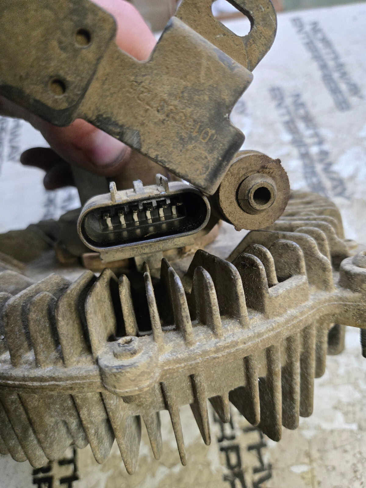 11-16 F350SD Engine Fan Clutch 6.7L Diesel Electric OEM Powerstroke YB3188