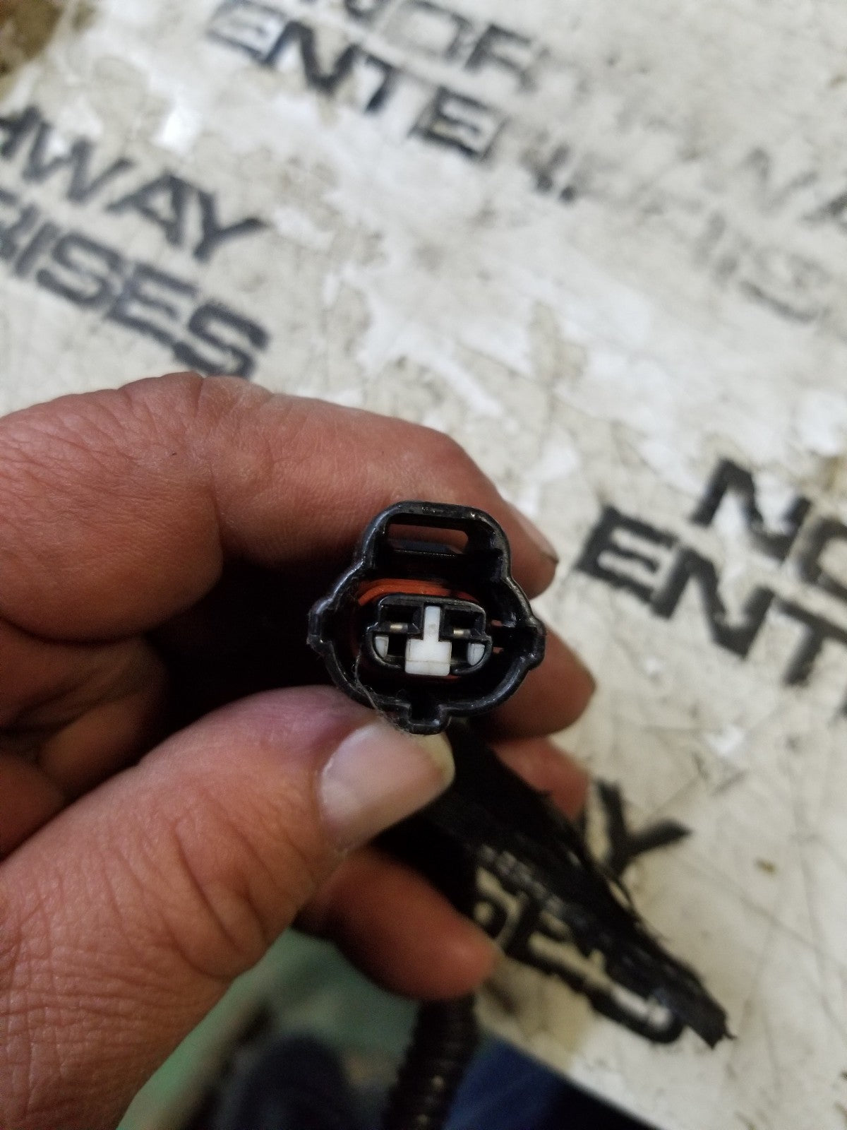 5.9L 1999-02 CUMMINS 24V VP44 ENGINE HARNESS PIGTAIL 2 SOCKET 2 WIRE