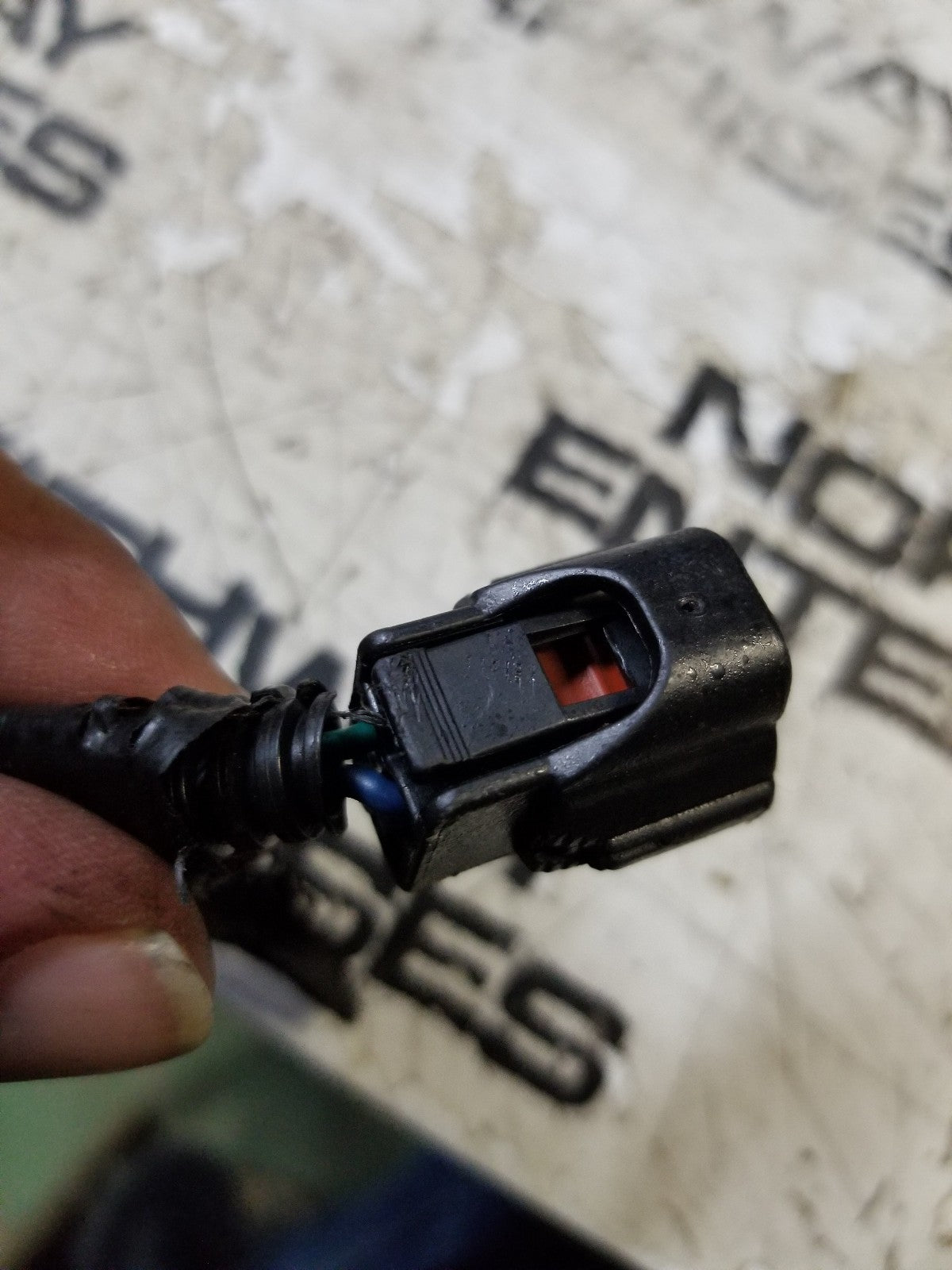 5.9L 1999-02 CUMMINS 24V VP44 ENGINE HARNESS PIGTAIL 2 SOCKET 2 WIRE