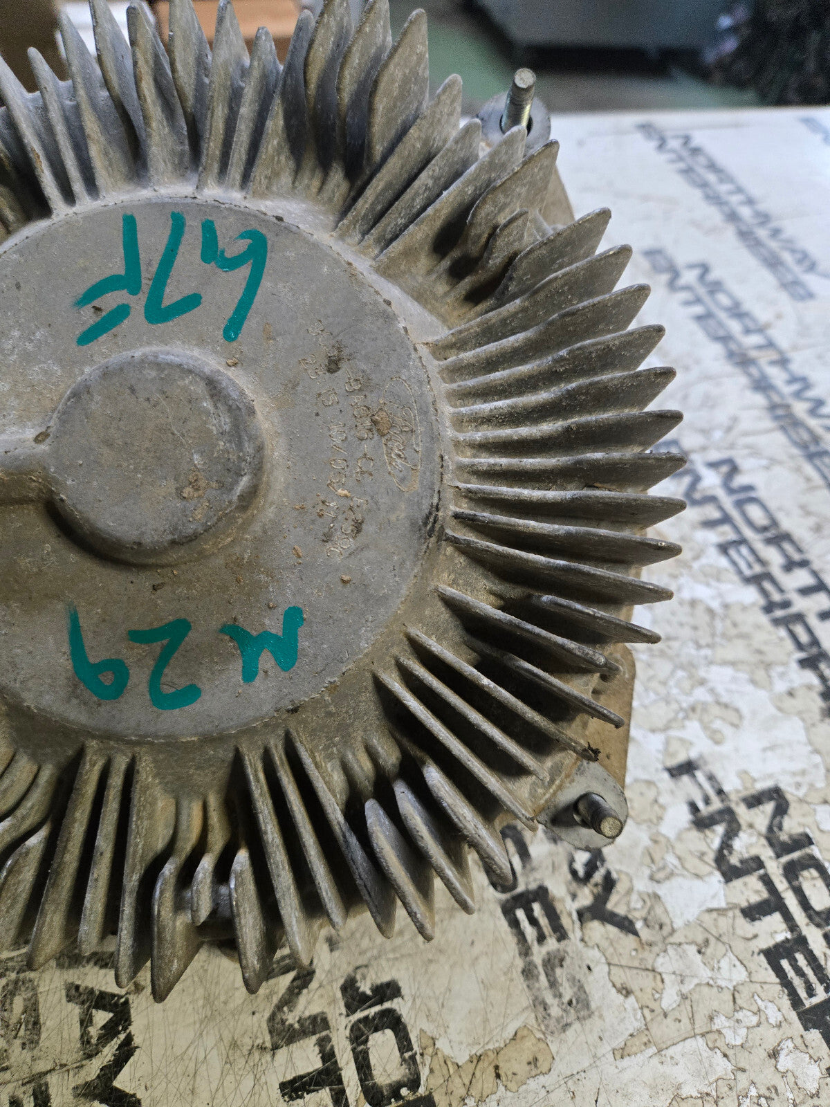 11-16 F350SD Engine Fan Clutch 6.7L Diesel Electric OEM Powerstroke YB3188