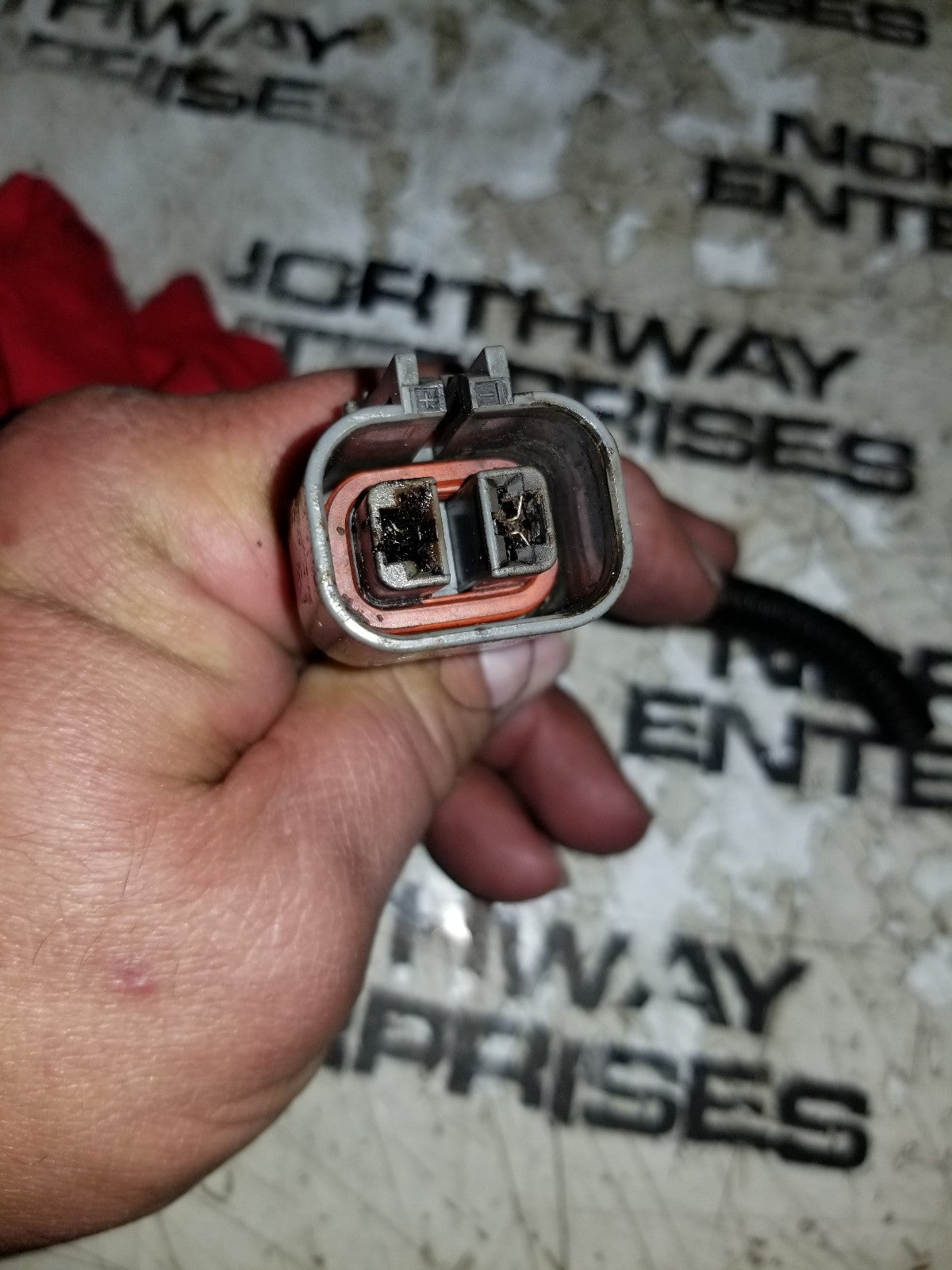 5.9L 1999-02 CUMMINS 24V VP44 ENGINE HARNESS PIGTAIL 2 SOCKET 2 WIRE