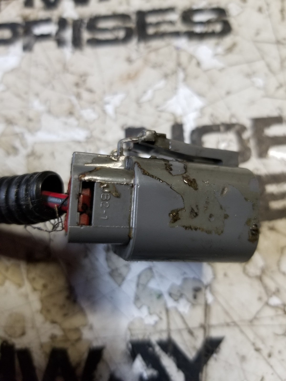 5.9L 1999-02 CUMMINS 24V VP44 ENGINE HARNESS PIGTAIL 2 SOCKET 2 WIRE