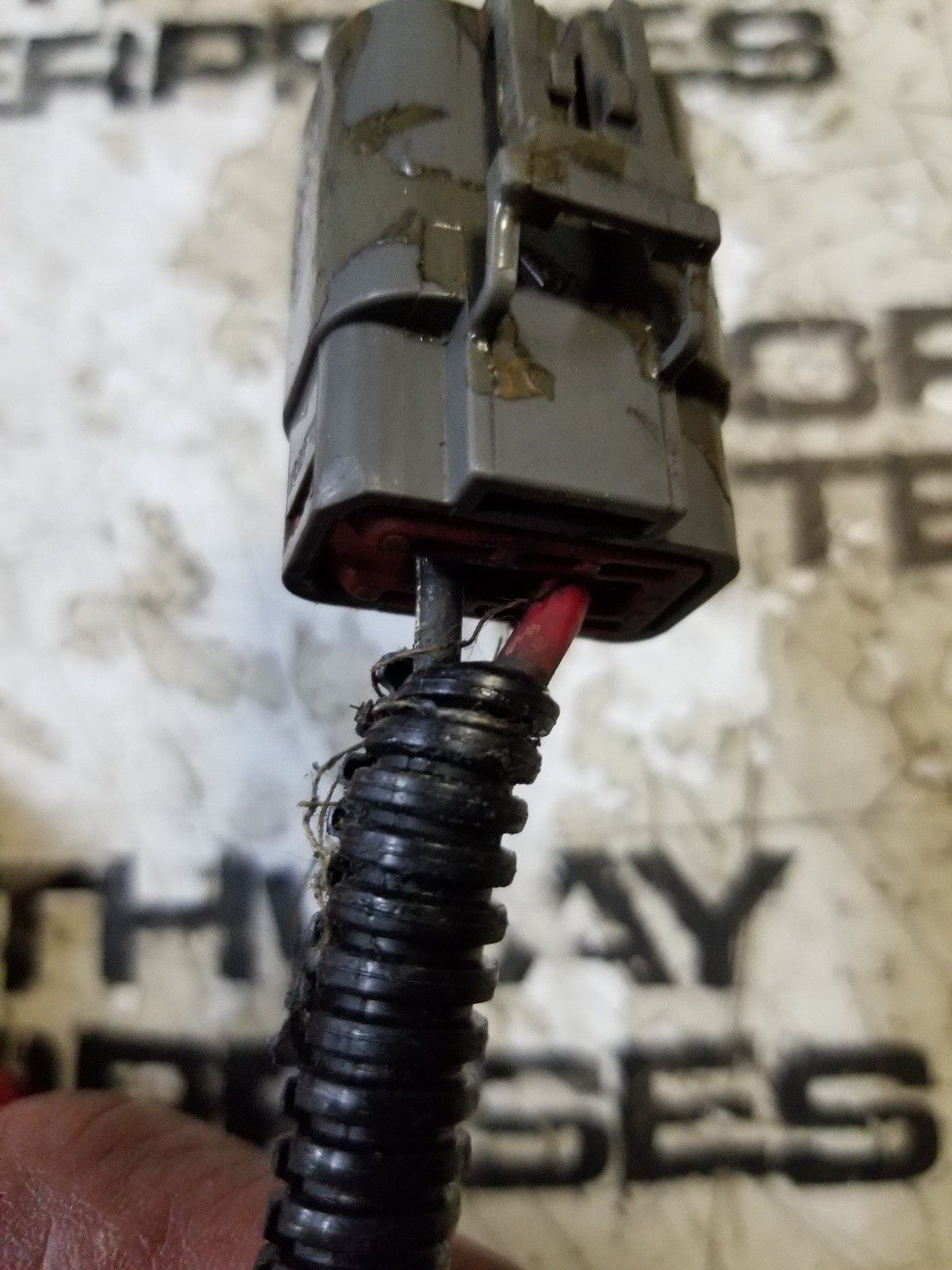 5.9L 1999-02 CUMMINS 24V VP44 ENGINE HARNESS PIGTAIL 2 SOCKET 2 WIRE