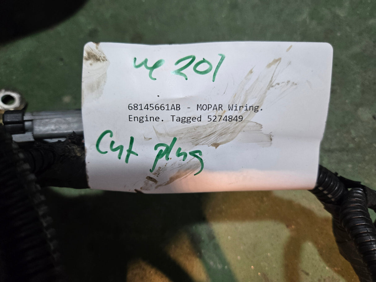 5274849 68145661AB 6.7L CUMMINS ENGINE WIRING HARNESS