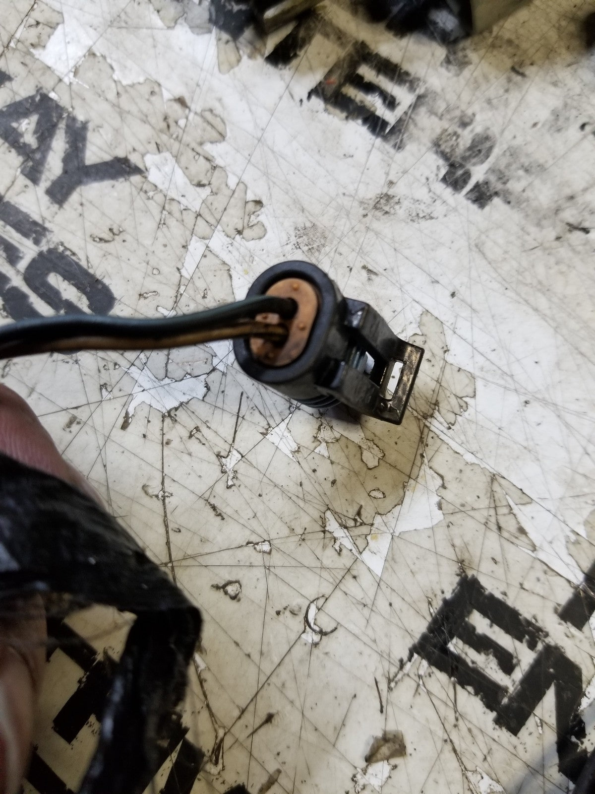 5.9L 1999-02 CUMMINS 24V VP44 ENGINE HARNESS PIGTAIL 2 SOCKET 2 WIRE