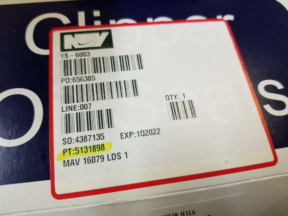 1 BOX OF 10 SEALS - PARKER CLIPPER 1QTR12 5131898