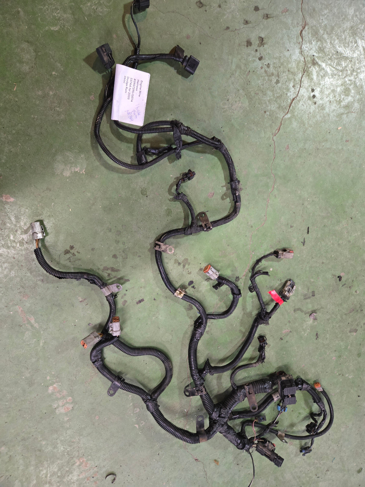 2003 CUMMINS 5.9L 3957295 MOPAR 05114337AA ENGINE WIRE HARNESS