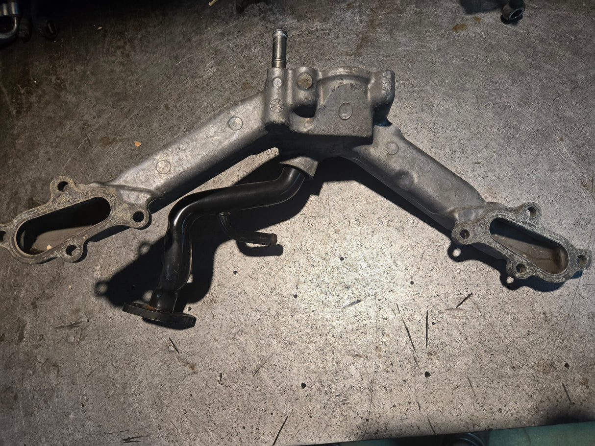 Engine Coolant Thermostat Housing - GM 12642719 LGH 12633704