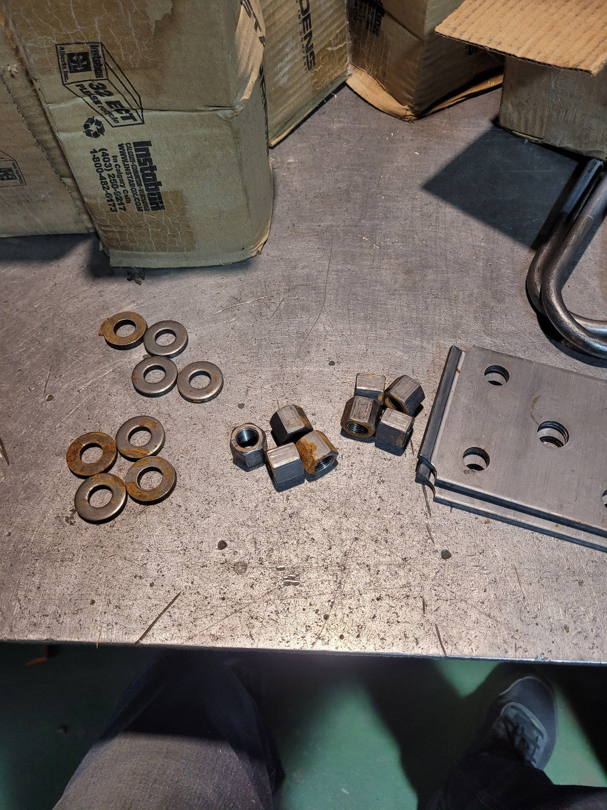 Suspension, 5/8 x 5 x 11 U Bolt Kit 3 SPG 10K TP-560