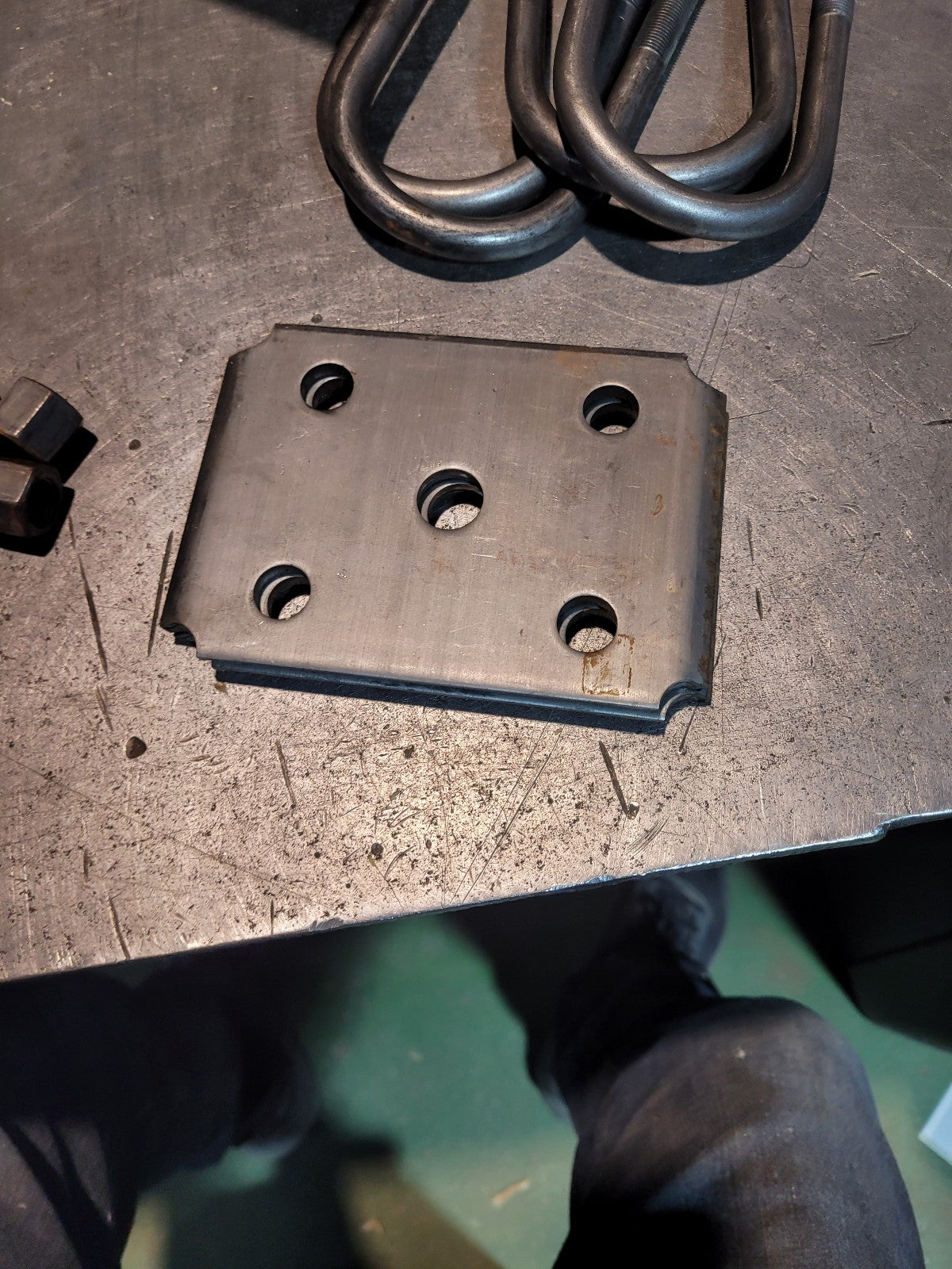 Suspension, 5/8 x 5 x 11 U Bolt Kit 3 SPG 10K TP-560