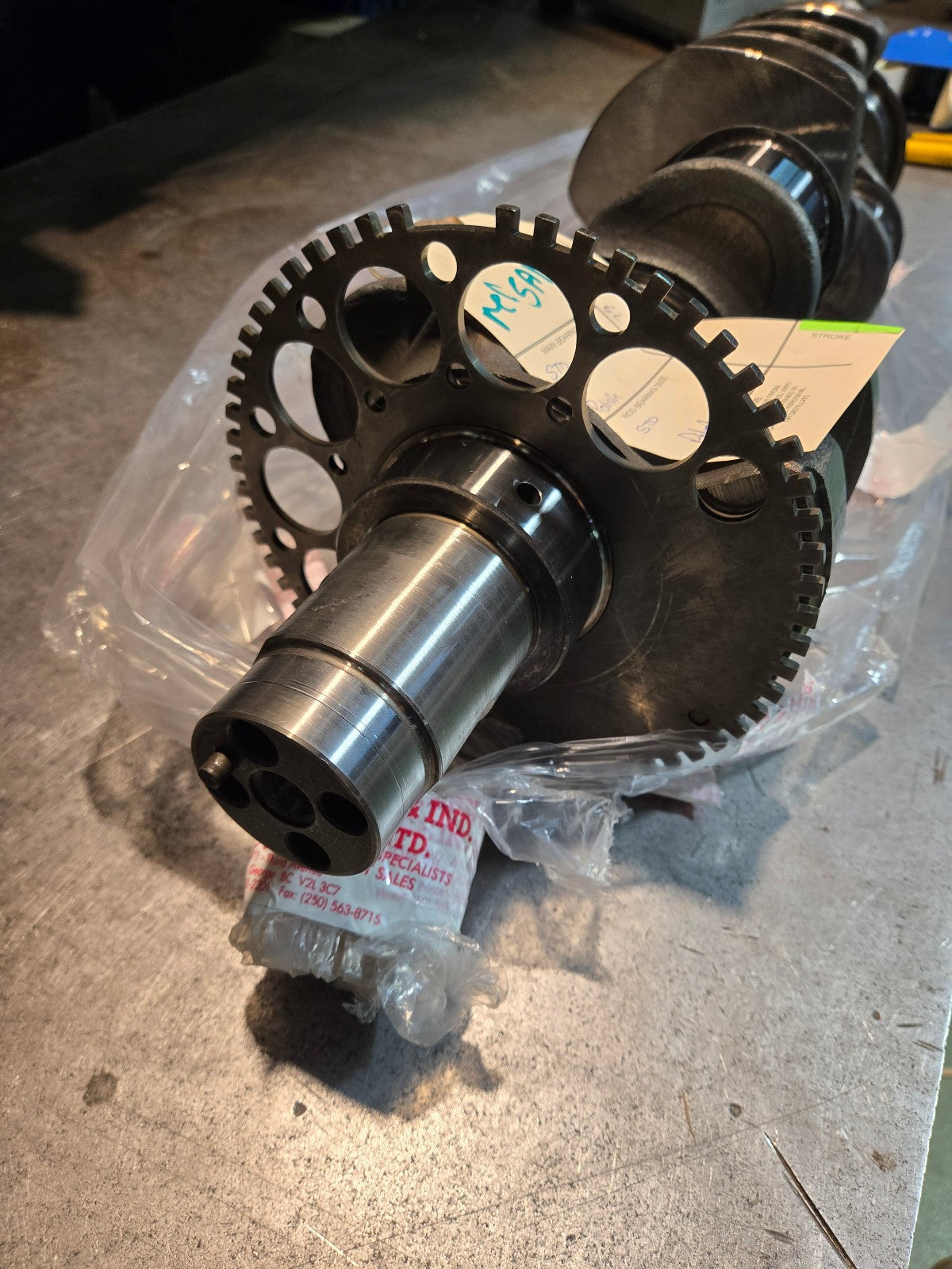 REMAN OEM Ford 6.0L Powerstroke Diesel Vt365 Crankshaft POLISHED SONOFLUXED