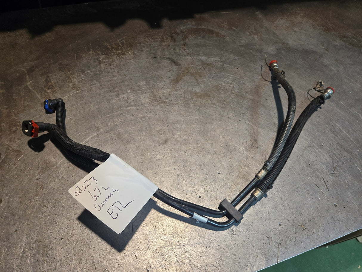 2019-2024 6.7L CUMMINS FUEL LINES OFF ENGINE 57008757AA 57008365AB