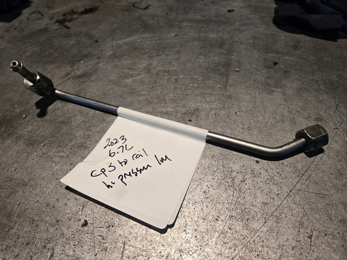 6.7L CUMMINS ETL 2023 CP3 (NOT CP4) TO RAIL HIGH PRESSURE LINE