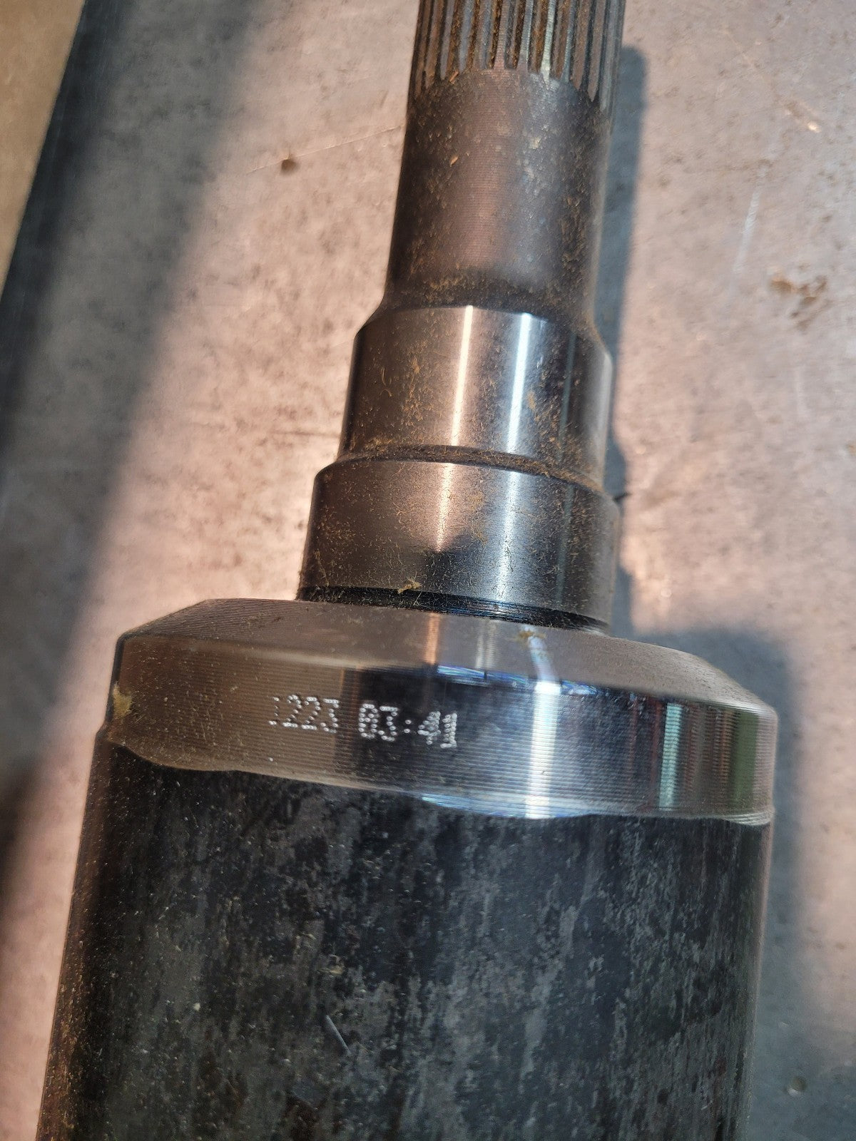 TX-582 FORD MOTOCRAFT CV AXLE SHAFT LH 2009-14 F150 AL1Z3A427B