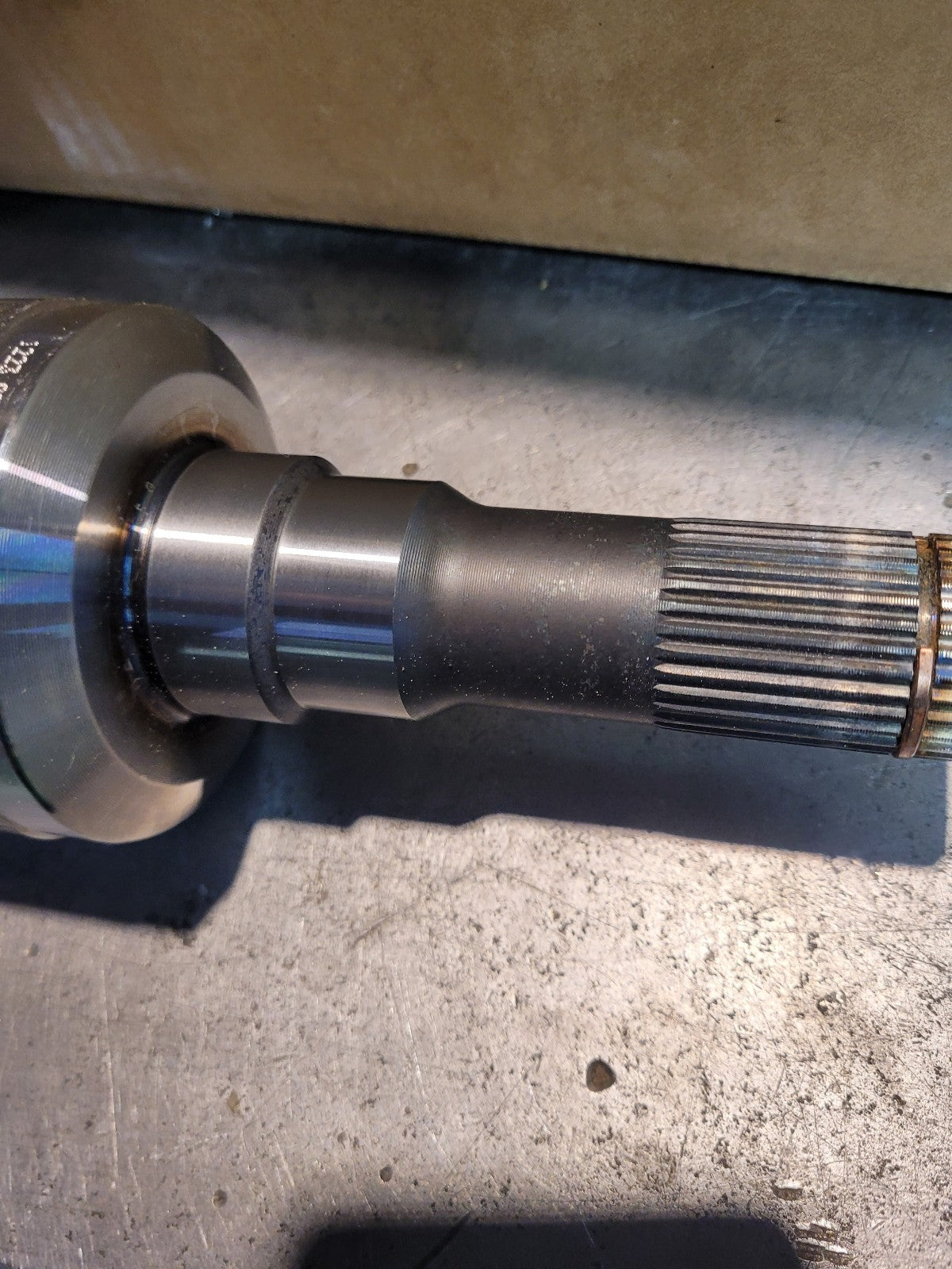 TX-582 FORD MOTOCRAFT CV AXLE SHAFT LH 2009-14 F150 AL1Z3A427B