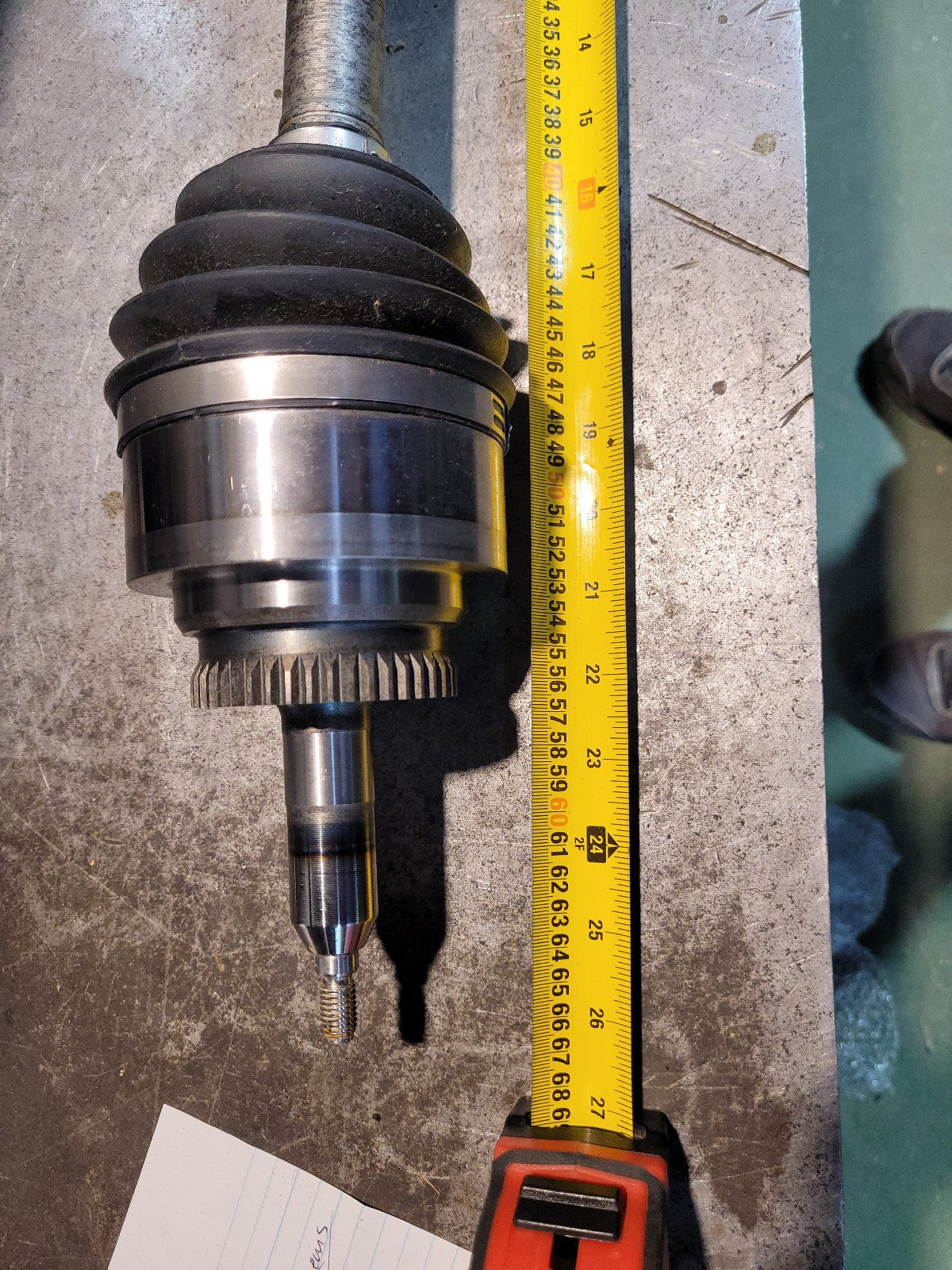 TX-582 FORD MOTOCRAFT CV AXLE SHAFT LH 2009-14 F150 AL1Z3A427B