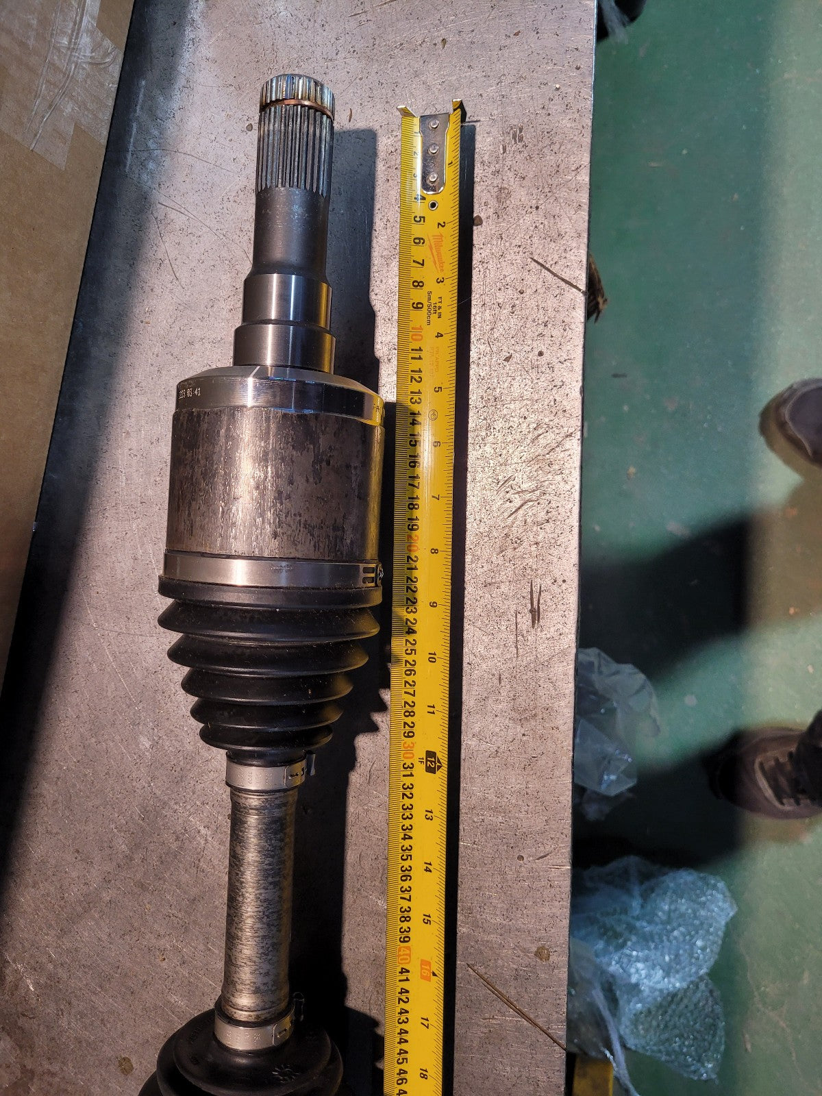 TX-582 FORD MOTOCRAFT CV AXLE SHAFT LH 2009-14 F150 AL1Z3A427B