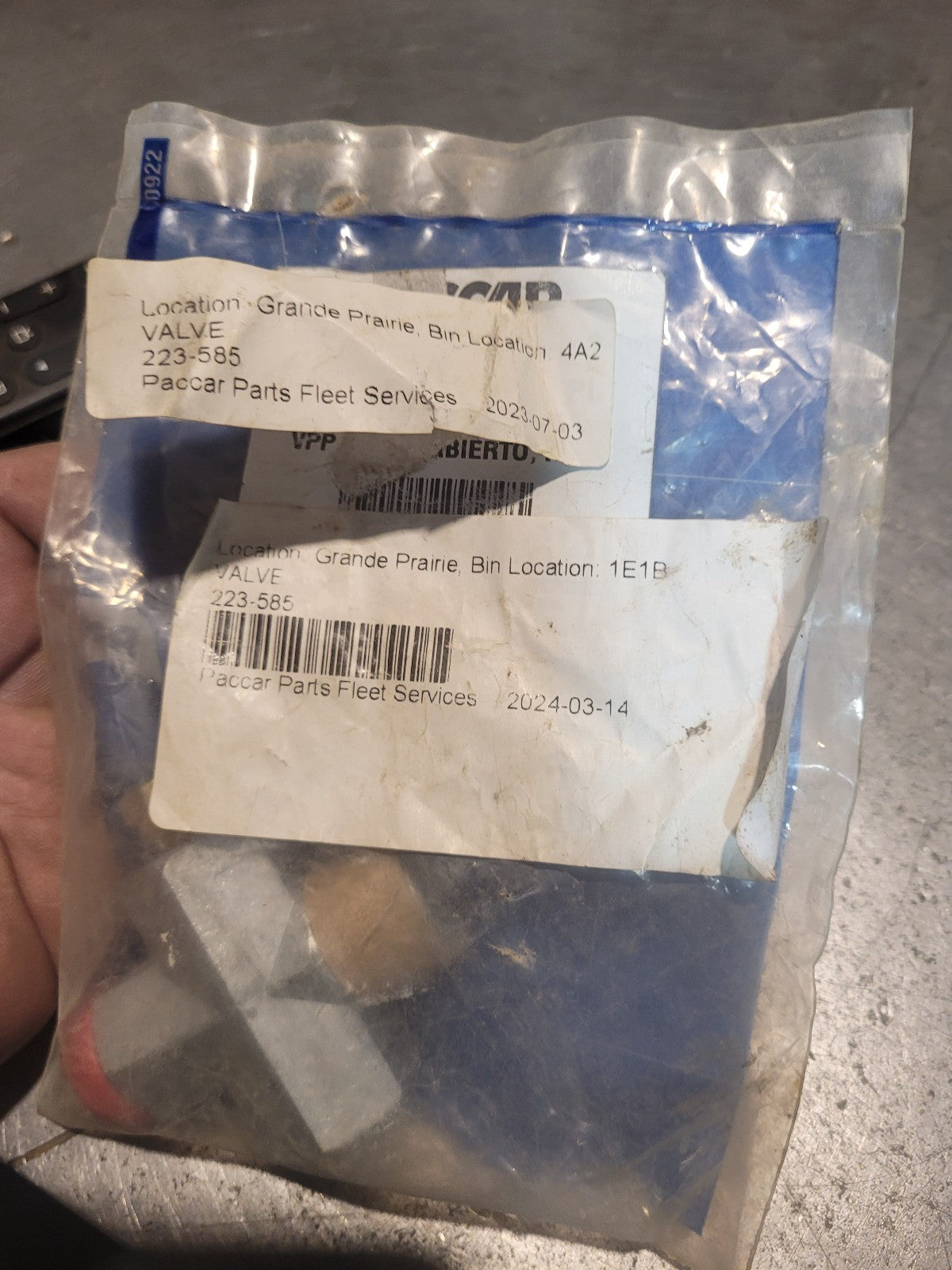 223-585 Genuine Paccar Pressure Protection Valve OEM