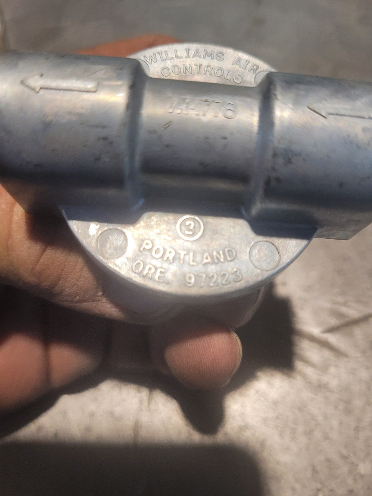 WM-778-100 WM778 Williams Controls WM778-100 Pressure Protection Valve