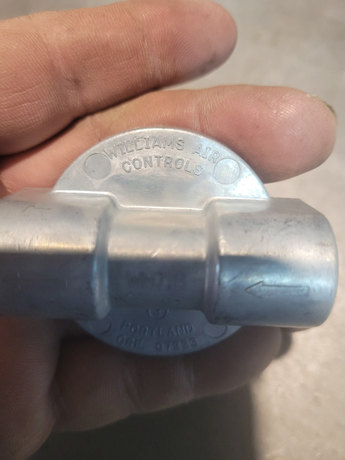 WM-778-100 WM778 Williams Controls WM778-100 Pressure Protection Valve