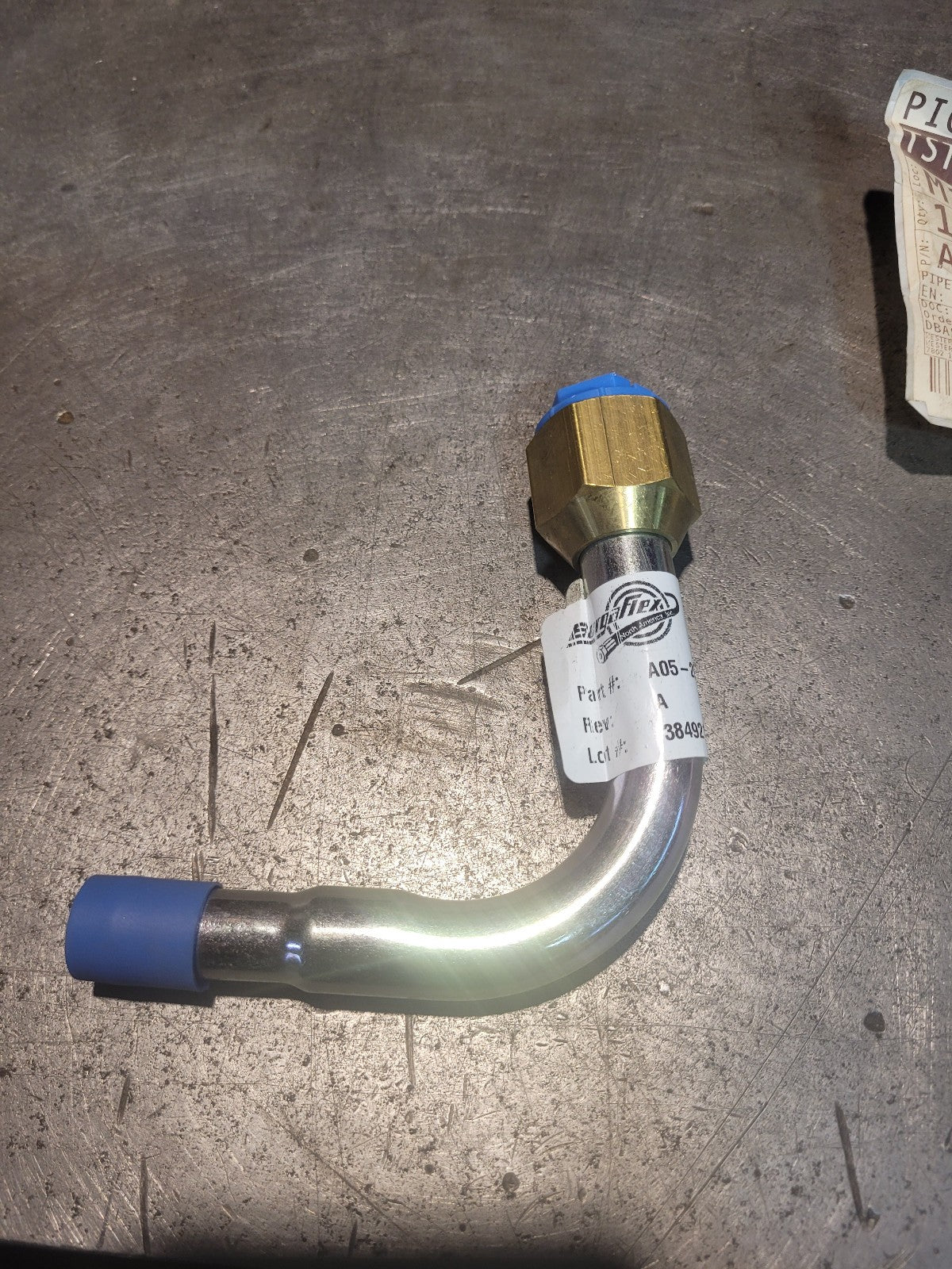Freightliner A05-29734-200 - Heater Supply Pipe - Steel, 0.07 in. THK