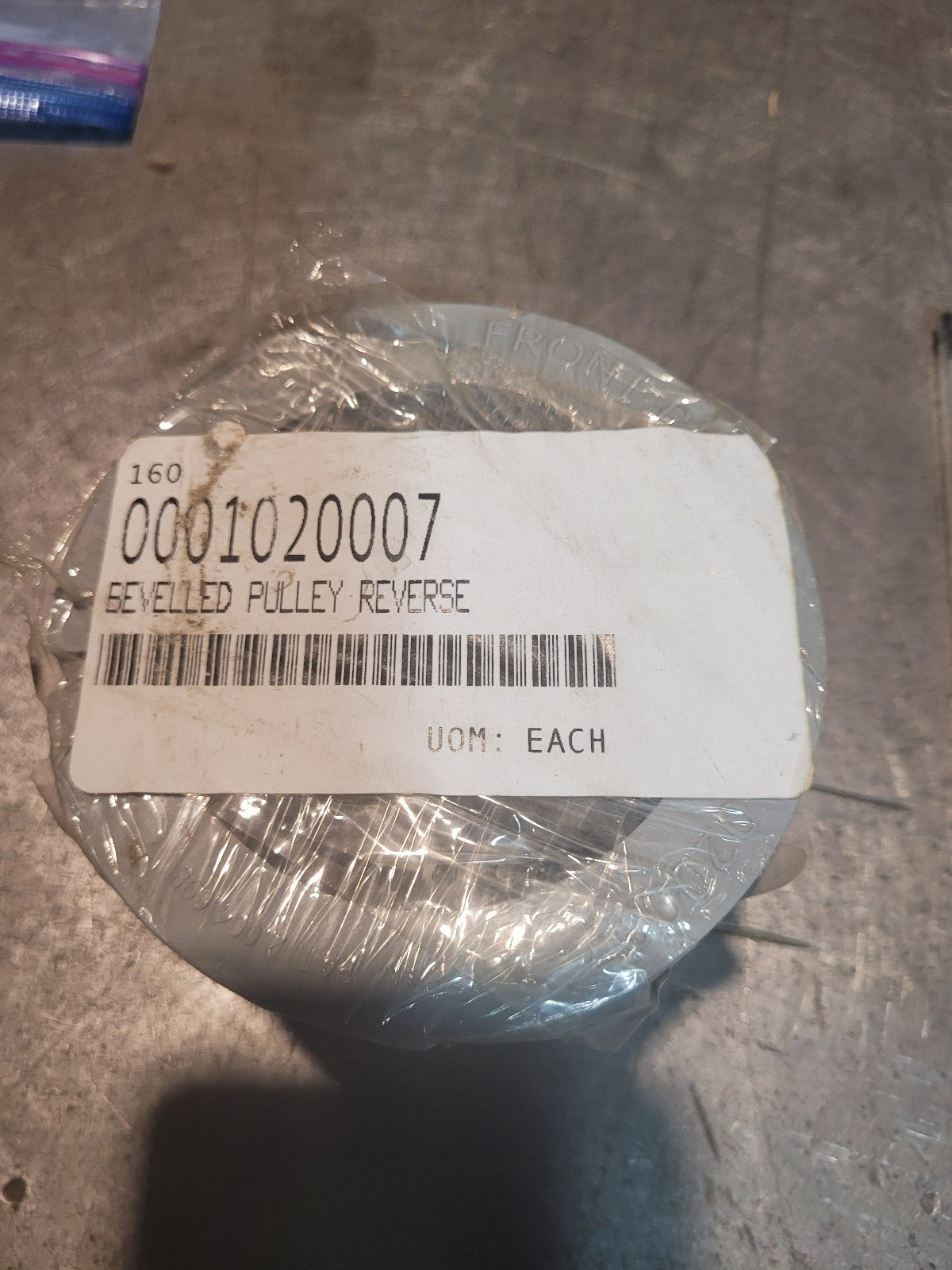 0001020007 Michels ''front reverse'' cable pulley for Select tarp systems