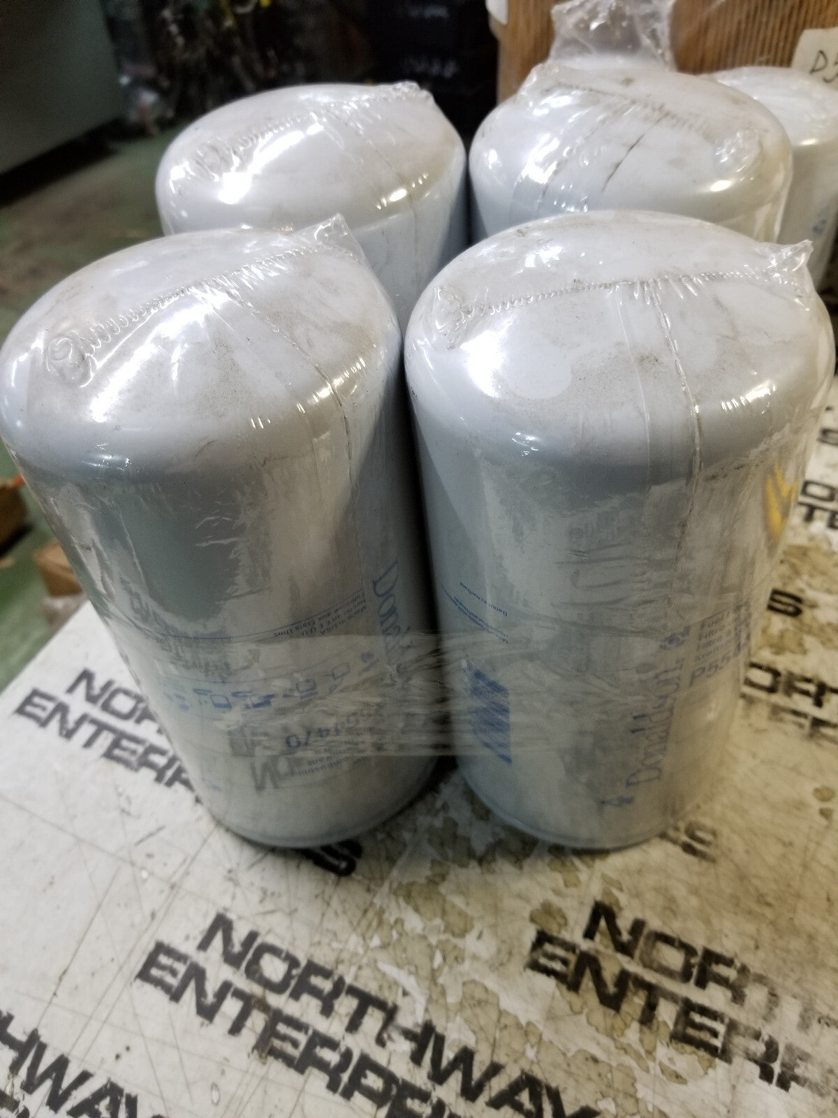 LOT OF 4PC - Donaldson Fuel Filter Water Separator Spin-on- P554470